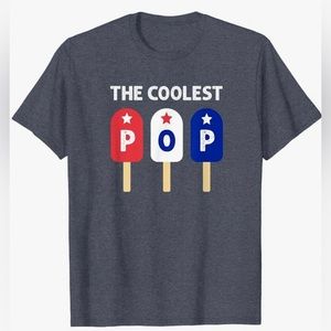 Coolest Pop, Pop Pop, Grandpa T-Shirt